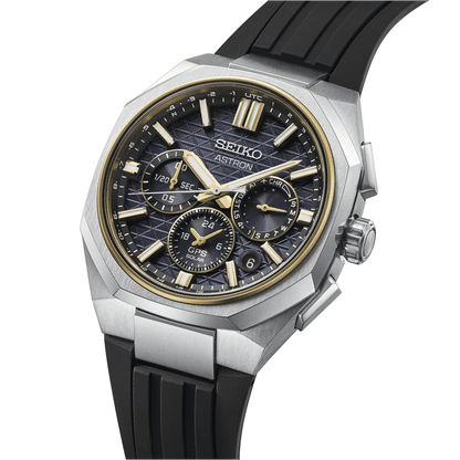 Seiko Astron HAB003J1 Herrenuhr Bicolor • GPS Solar • Saphirglas, Bild 5