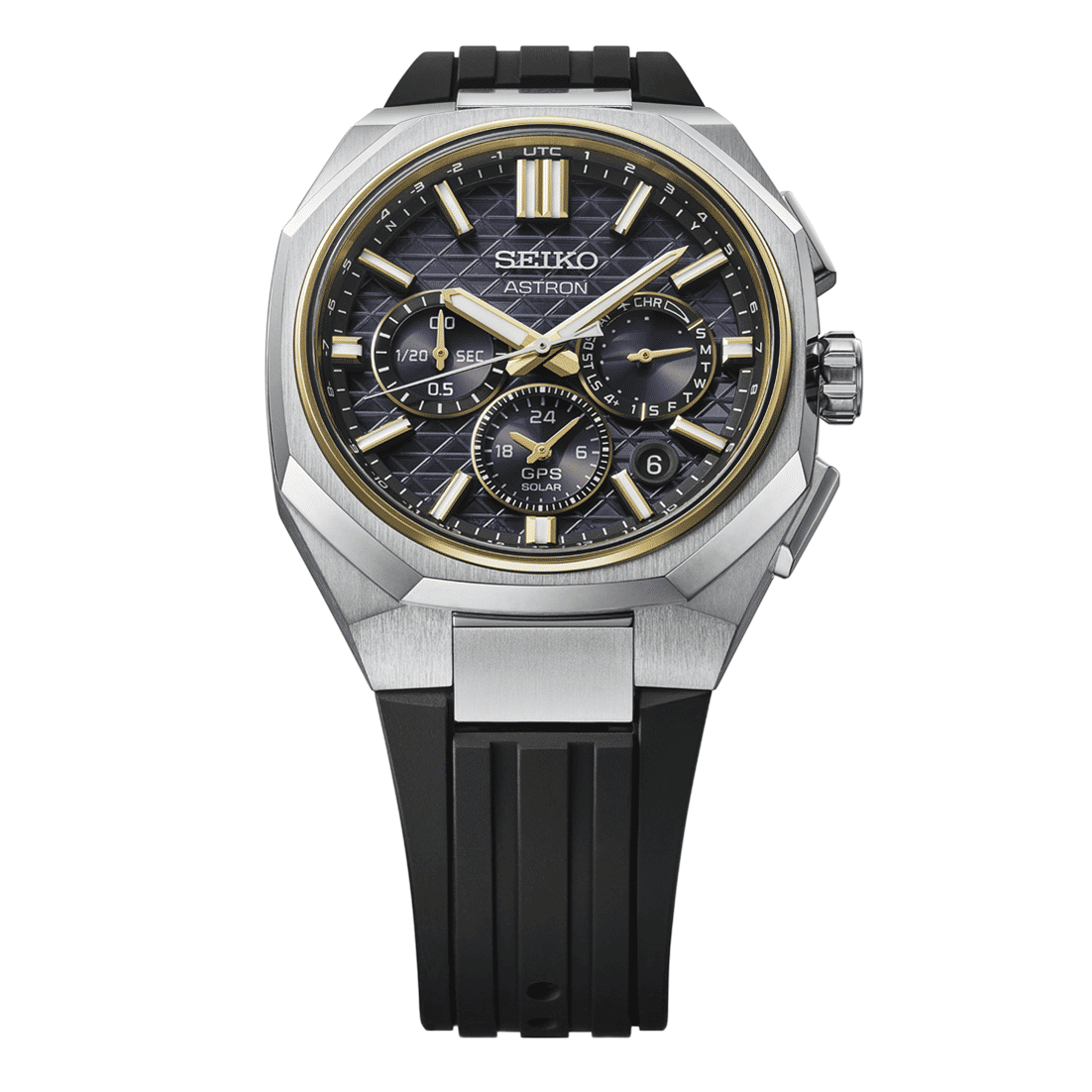 Seiko Astron HAB003J1 Herrenuhr Bicolor • GPS Solar • Saphirglas, Bild 6