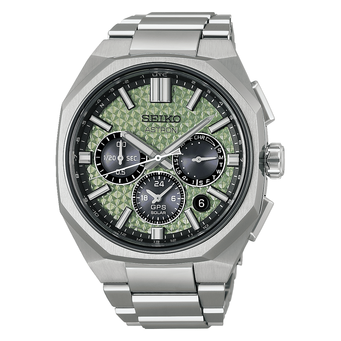Seiko Astron HAB005J1 Herrenuhr Kristallgrün • GPS Solar • Limited Edition, Bild 2