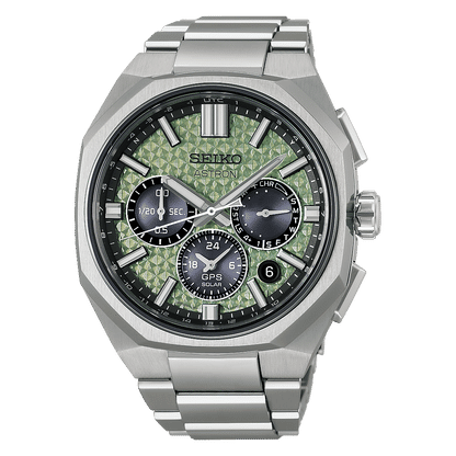 Seiko Astron HAB005J1 Herrenuhr Kristallgrün • GPS Solar • Limited Edition, Bild 2