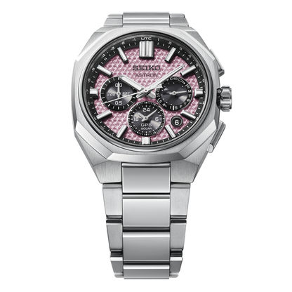 Seiko Astron HAB006J1 Herrenuhr Rosé • GPS Solar Kaliber 5X63 • Chronograph Titan Limited Edition, Bild 5