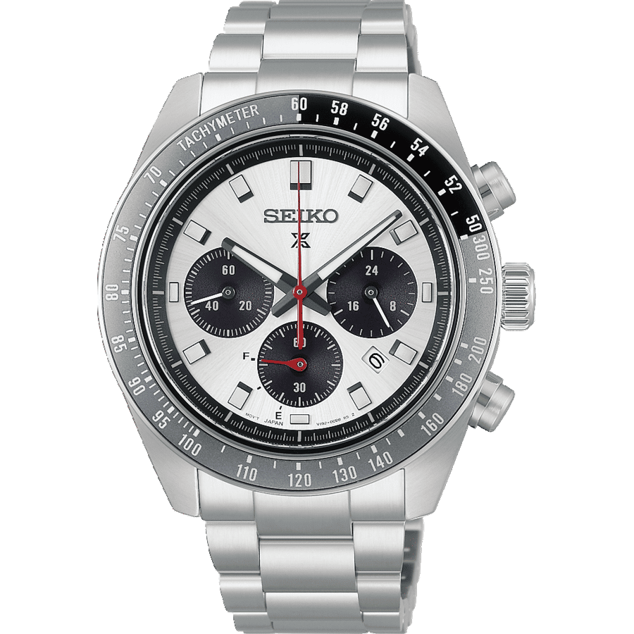 Seiko Prospex HBJ001P1 Reloj de Hombre • Cronógrafo Solar • Bisel Taquimétrico