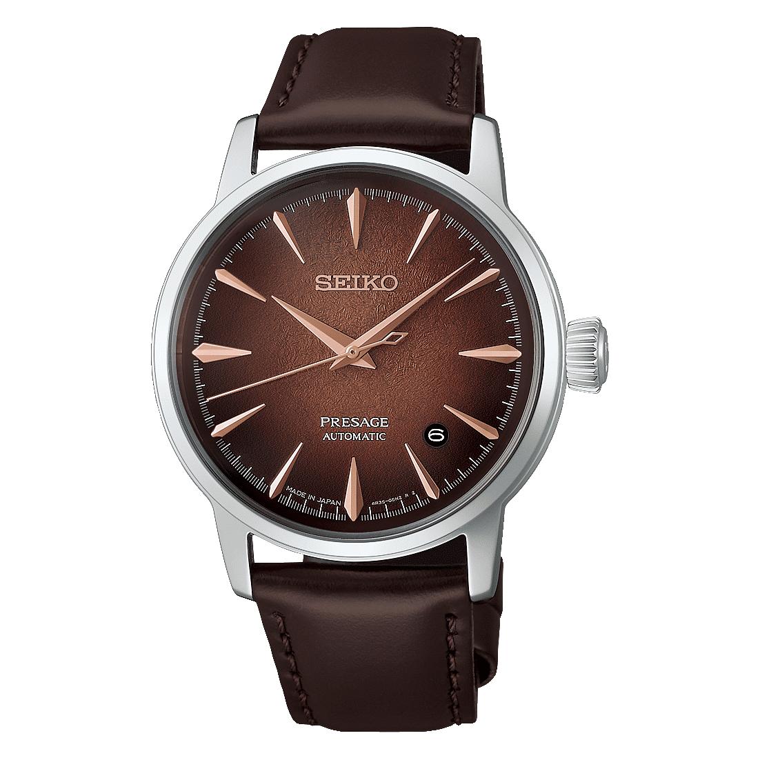 Seiko Presage HCB003J1 Herren Automatikuhr • Automatikwerk Kaliber 4R35 • Sichtboden