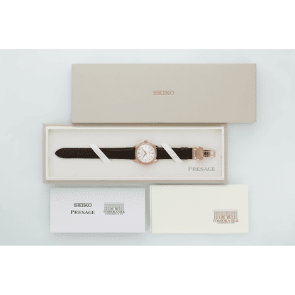 Seiko HCC008J1 Presage Herrenuhr Roségold • Automatikwerk Kaliber 6R51 • Tomioka Limited Edition, Bild 7