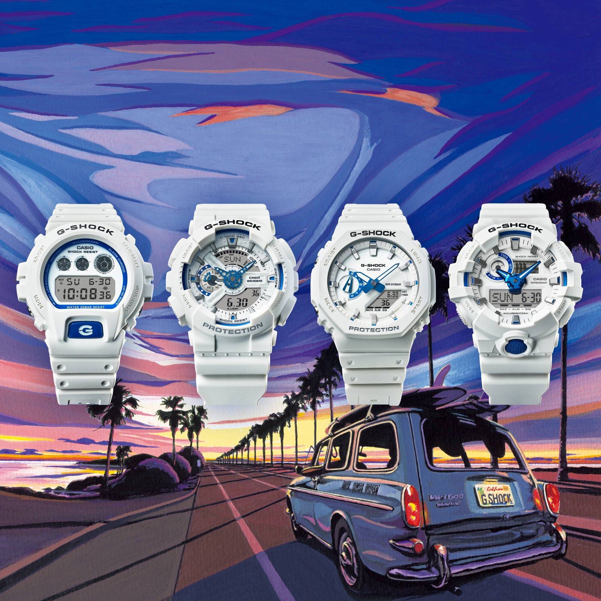 Casio G-Shock GA-110HDS-7AER Herrenuhr • Phosphoreszierendes Zifferblatt • 20 bar wasserdicht, Bild 8