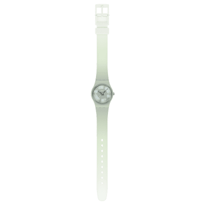 Swatch Originals Small LG131 Serenity Of Sage Damenuhr Grün • Leuchtzeigerwerk • Farblich abgestimmtes Armband, Bild 4