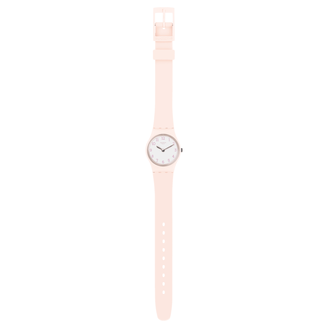 Swatch Originals LP150 Pinkbelle Damenuhr Rosa • Kunststoffgehäuse • Silikonarmband, Bild 4