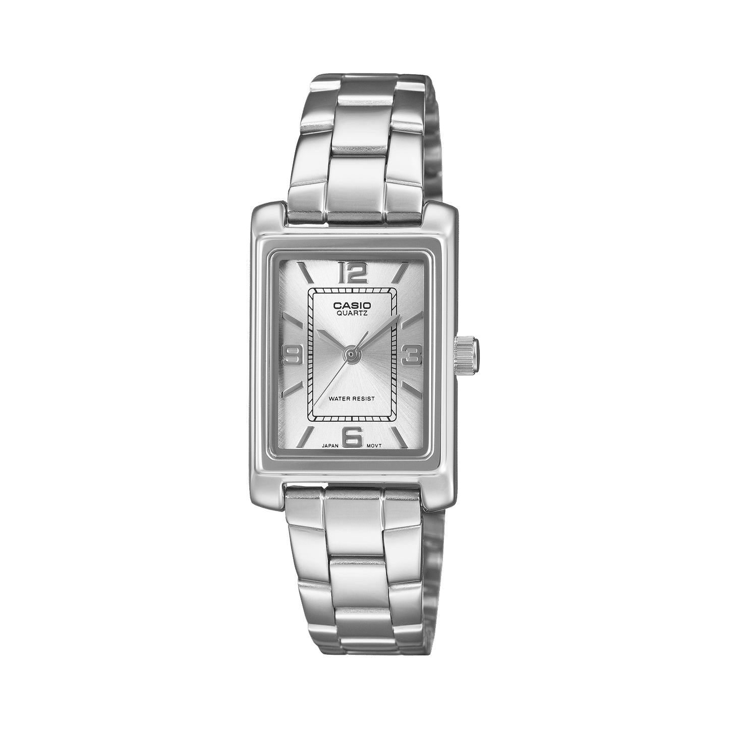 Casio LTP-1234PDD-7AEF Damen Armbanduhr Silberfarben • Mineralglas • Edelstahlband, Bild 2
