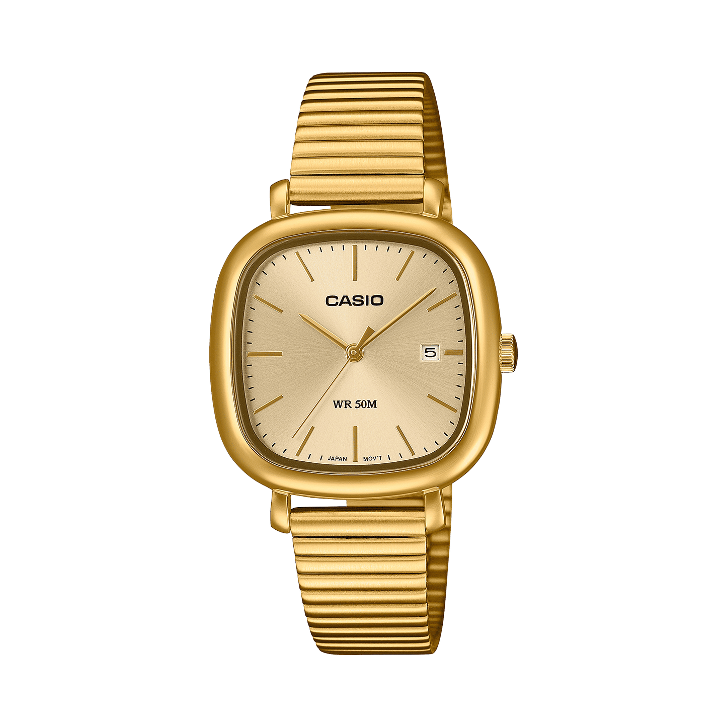 Casio LTP-B166G-9AVEF Damen Armbanduhr Gold • Mineralglas • Datumsanzeige, Bild 2