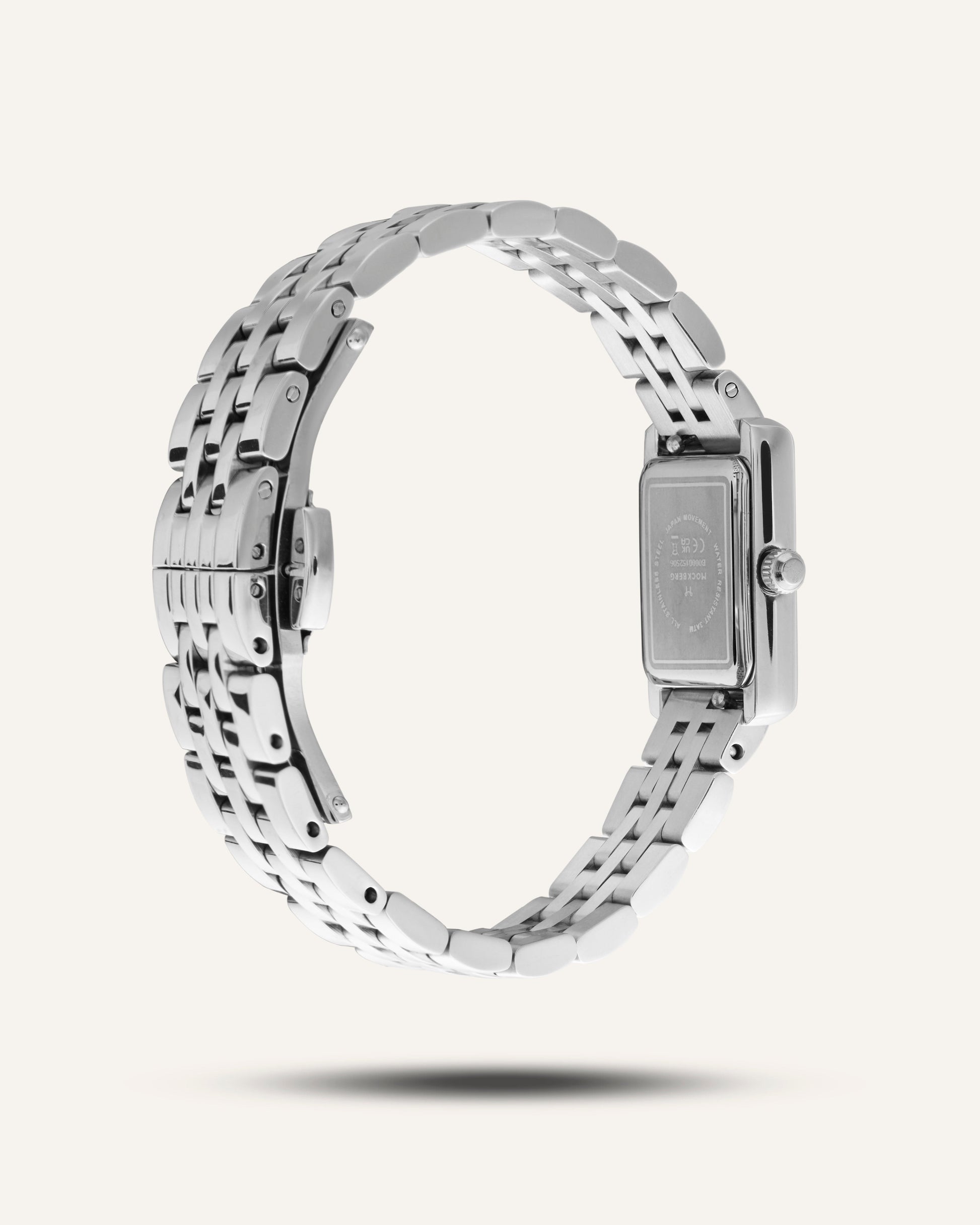 Mockberg Timeless Petite MB1772 Damen Armbanduhr Silber • Mineralglas • Edelstahlarmband, Bild 8