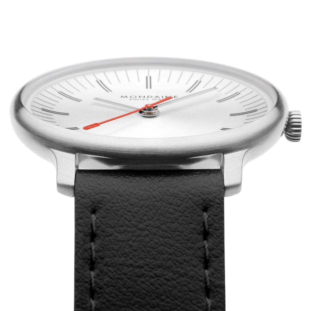 Mondaine Doppio MLE.33110.LBV Damenuhr Schwarz • Saphirglas • Swiss Made, Bild 4