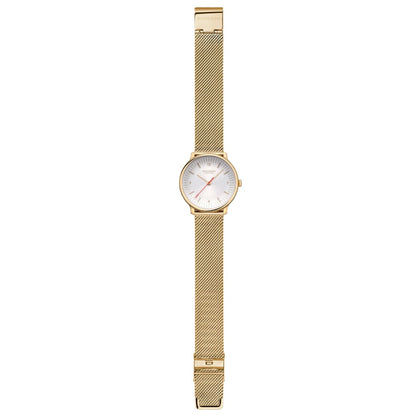 Mondaine Doppio MLE.33111.SM Damenuhr Silber • Saphirglas • Swiss Made Quarzwerk, Bild 9