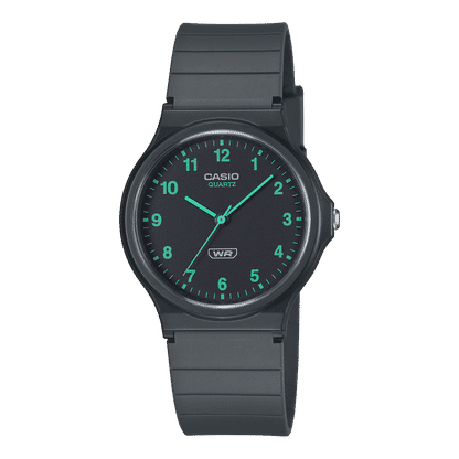 Casio Timeless MQ-24B-8BEF Damen • Bio-Harz-Armband • Schlankes Minimaldesign, Bild 7