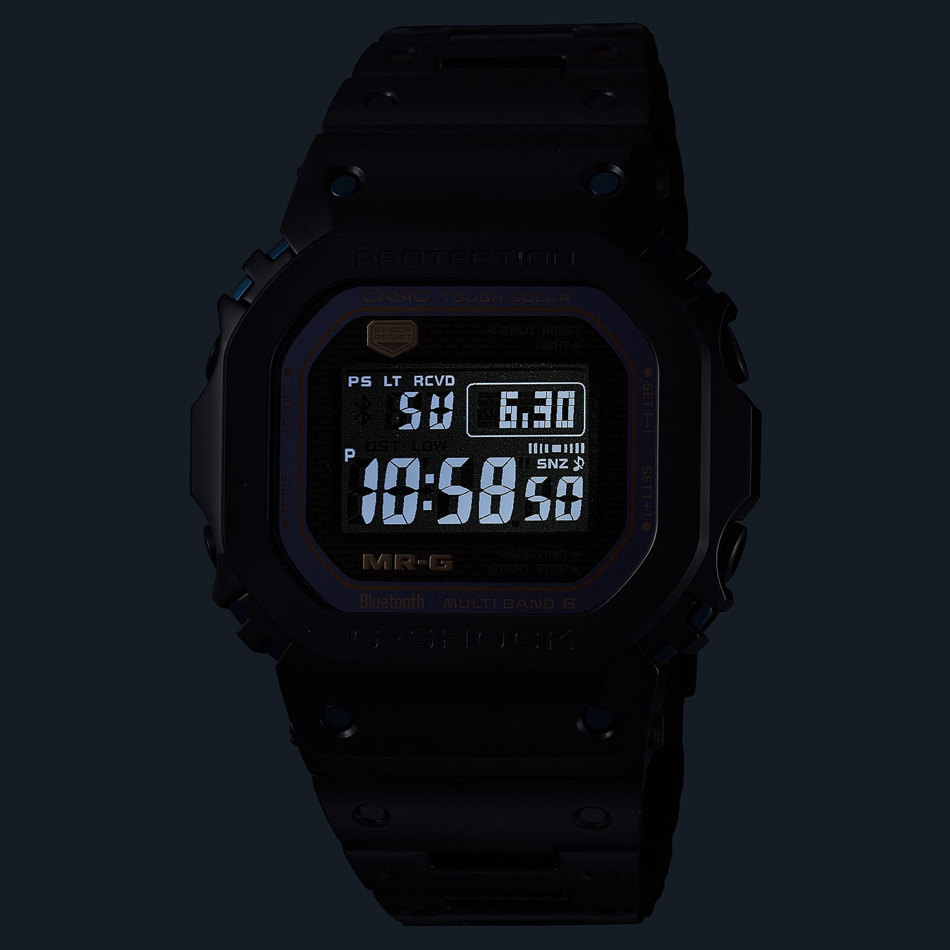 Casio G-Shock MRG-B5000BA-1DR Herren Armbanduhr • Titan & Cobarion Gehäuse • Funk-Solar, Bild 5