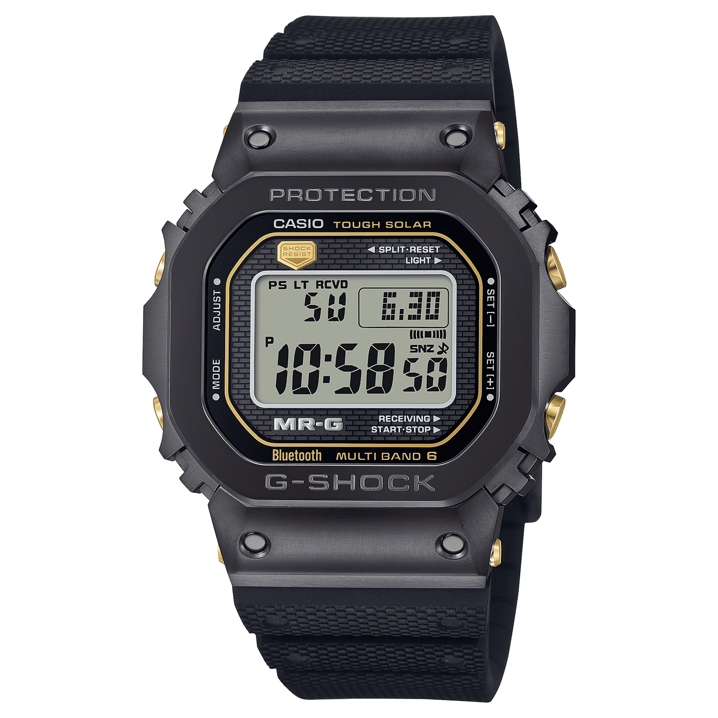 Casio G-Shock Pro MRG-B5000R-1DR Herrenuhr • Titan/Cobarion Gehäuse • Solar & Funk, Bild 2