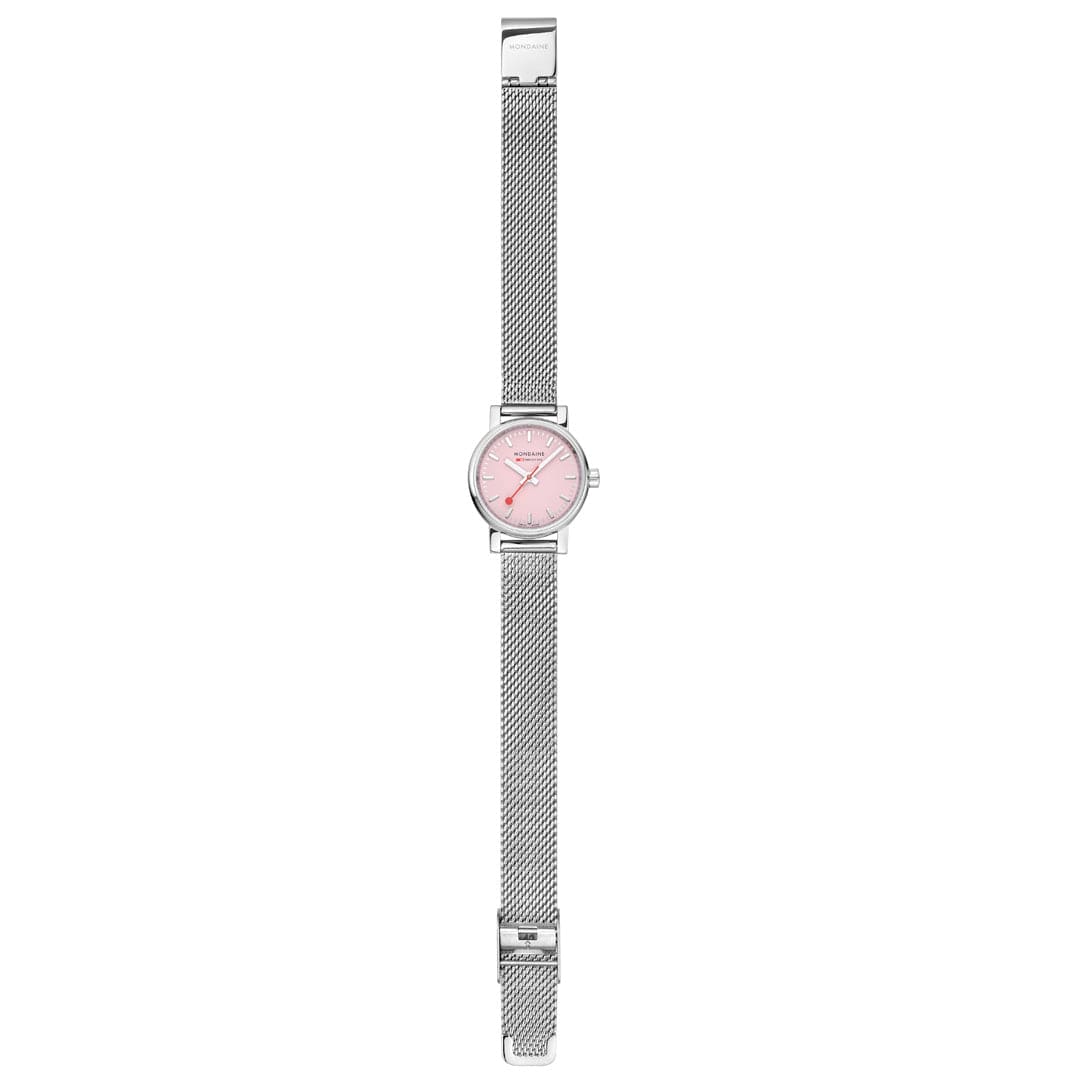 Mondaine evo2 MSE.26130.SM Damenuhr Rosa • Saphirglas • Schweizer Quarzwerk, Bild 6