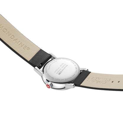 Mondaine evo2 MSE.30210.LBV Damenuhr Schwarz • Saphirglas • Swiss Made, Bild 3