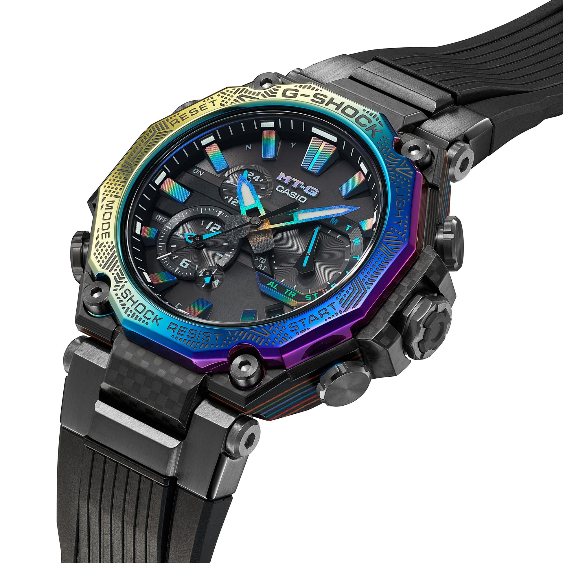 Casio G-Shock MTG-B2000YR-1AER Herrenuhr • Regenbogen Ionenplattierung • Tough Solar mit Multiband 6, Bild 10