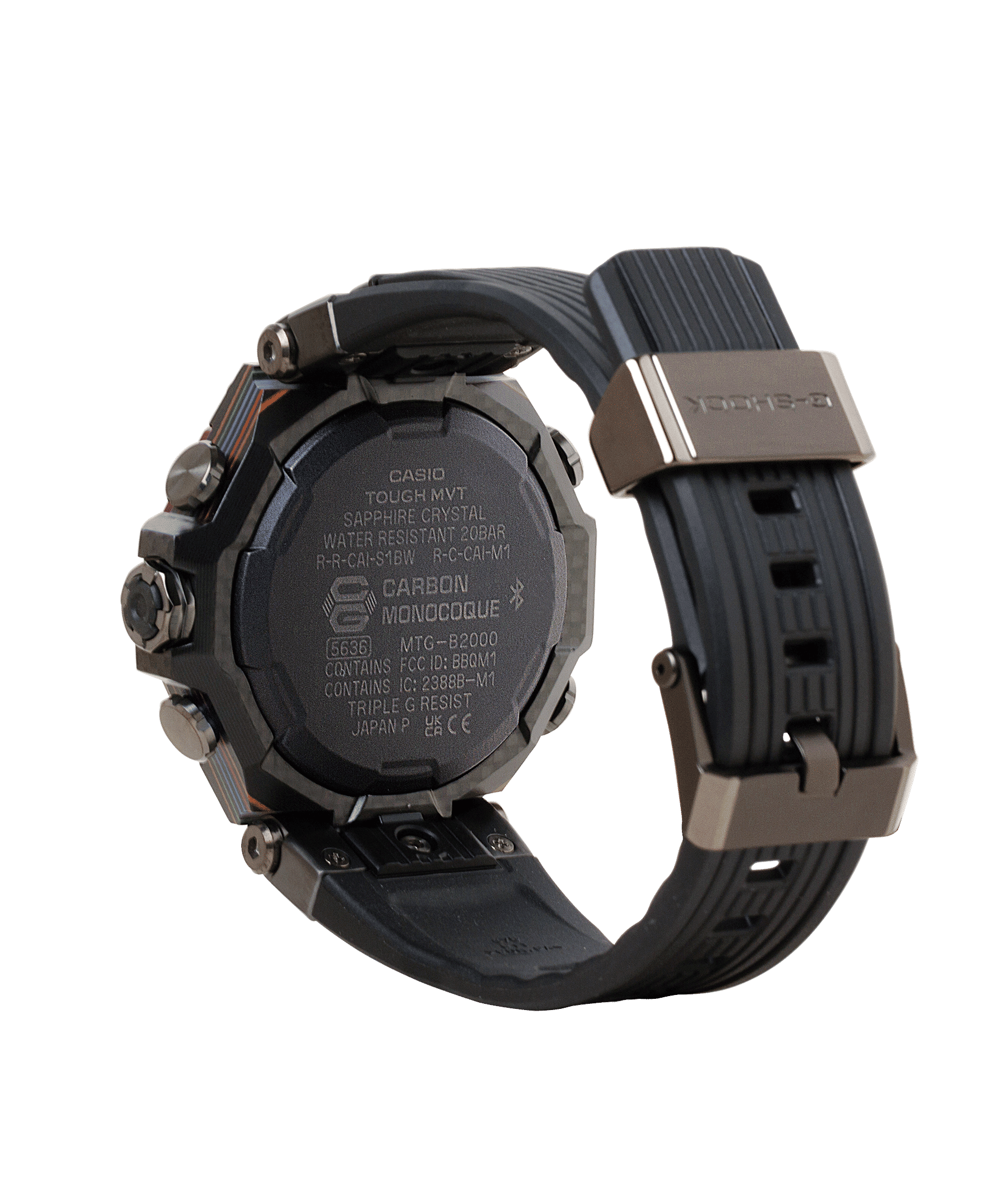 Casio G-Shock MTG-B2000YR-1AER Herrenuhr • Regenbogen Ionenplattierung • Tough Solar mit Multiband 6, Bild 5