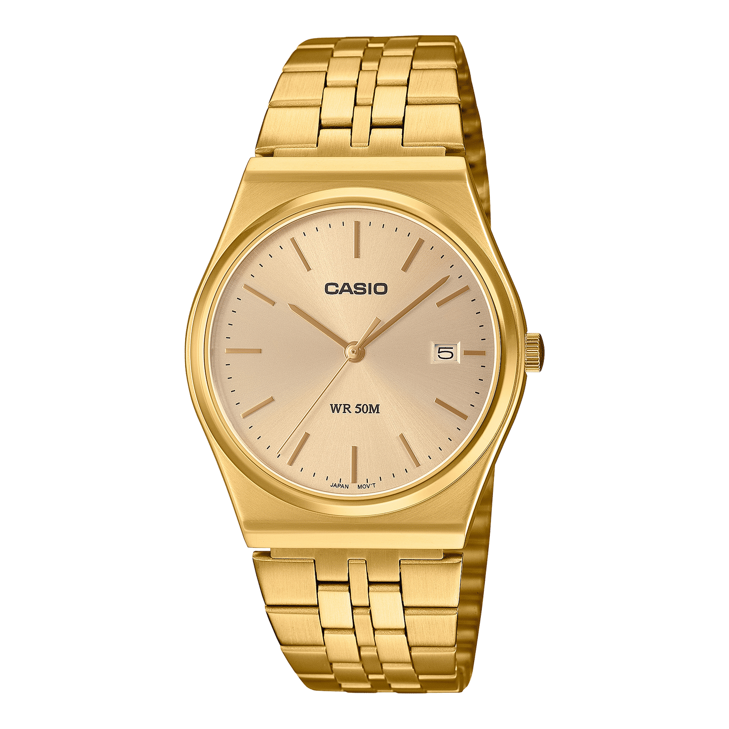 Casio Timeless MTP-B145G-9AVEF Herrenuhr • Goldenes Edelstahlgehäuse • Mineralglas, Bild 2