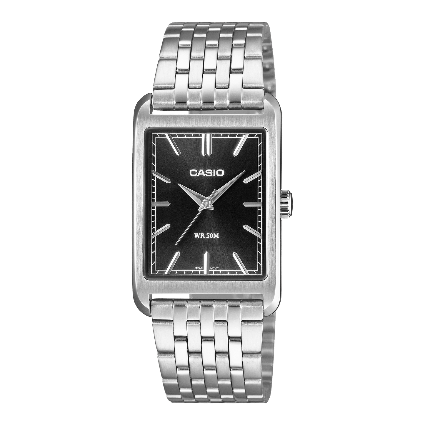 Casio MTP-B215D-1AVER Unisex Armbanduhr Schwarz • Mineralglas • Edelstahl, Bild 2