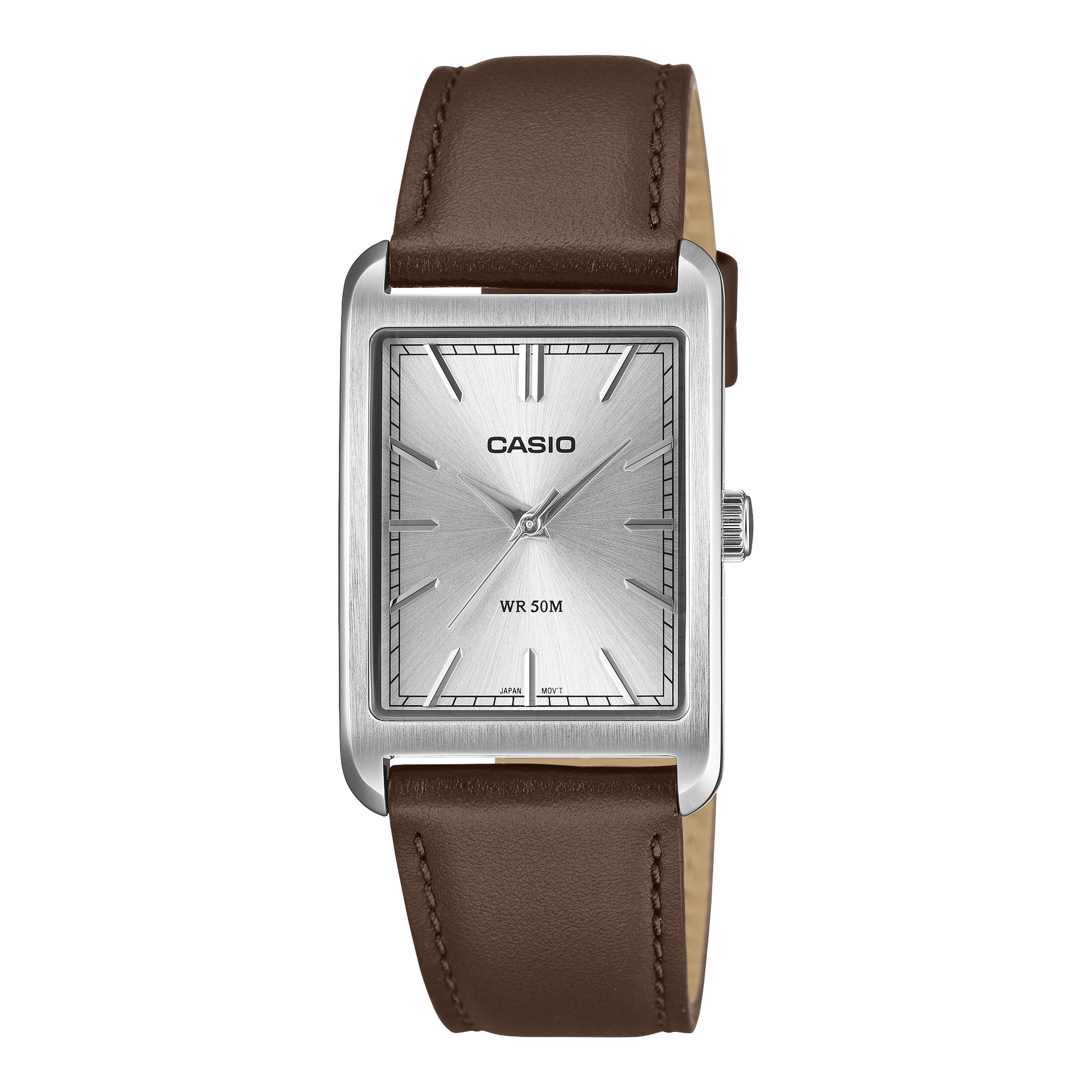 Casio Timeless MTP-B215L-7AVER Herrenuhr • Mineralglas • Echtlederarmband, Bild 2