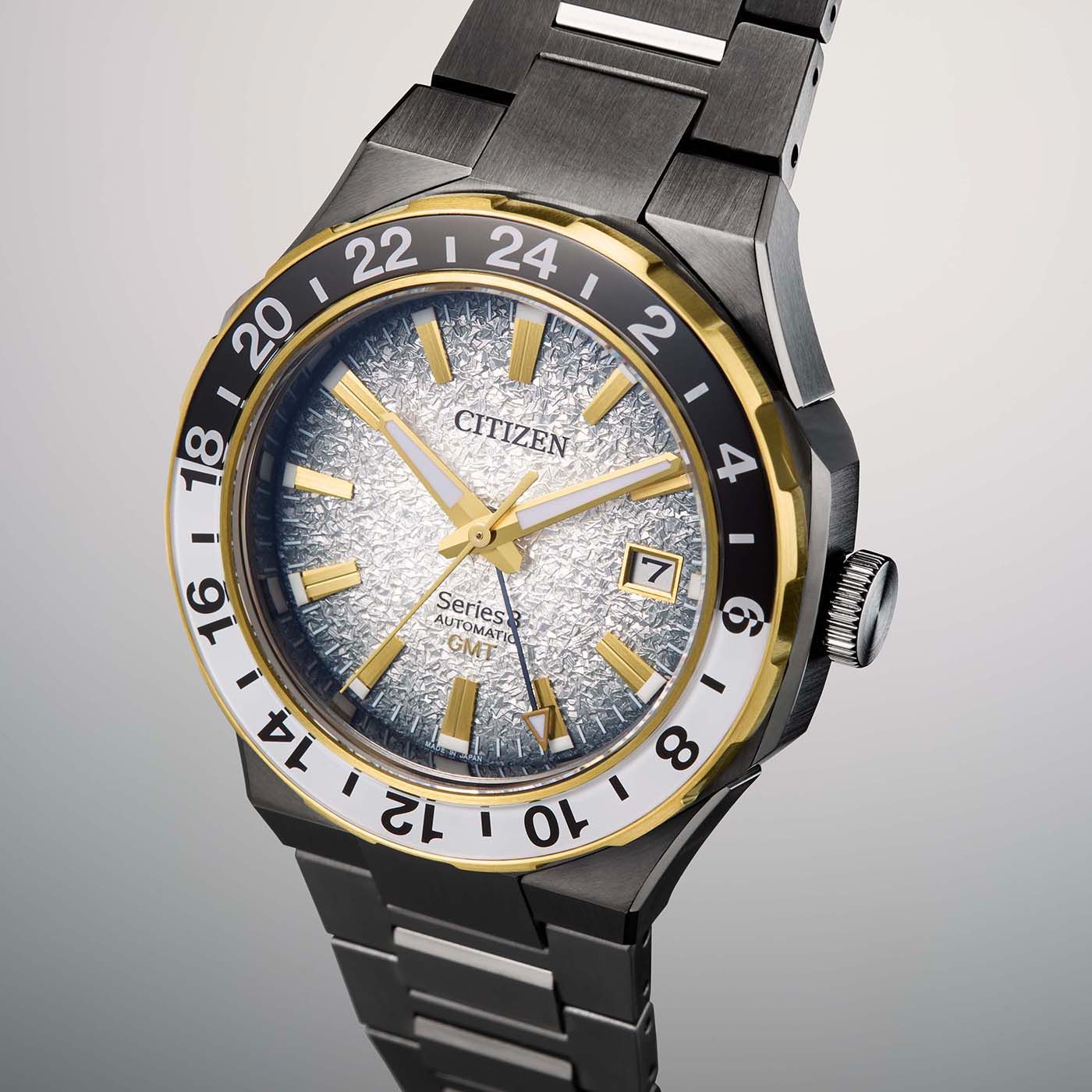 Citizen Series 8 NB6035-55H Herrenuhr Silber • Automatik GMT Kaliber 9054 • Limited Edition, Bild 9