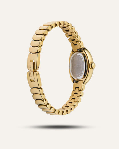 Mockberg Belle Oval Petite MB1416 Damen Armbanduhr • Mineralglas • Goldfarben, Bild 5