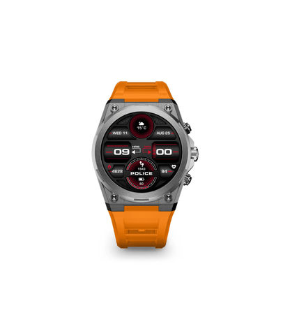 Police My.Avatar 2.0 PEIUN00003X0 Herren-Smartwatch Blau/Orange • AMOLED-Display • Schnellladefunktion, Bild 8