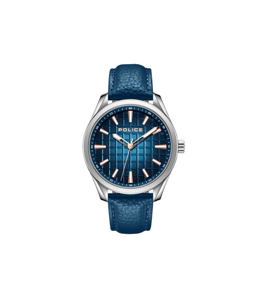 Police Doolin PEWGA0001001 Herren Armbanduhr Blau • Edelstahlgehäuse • Mineralglas