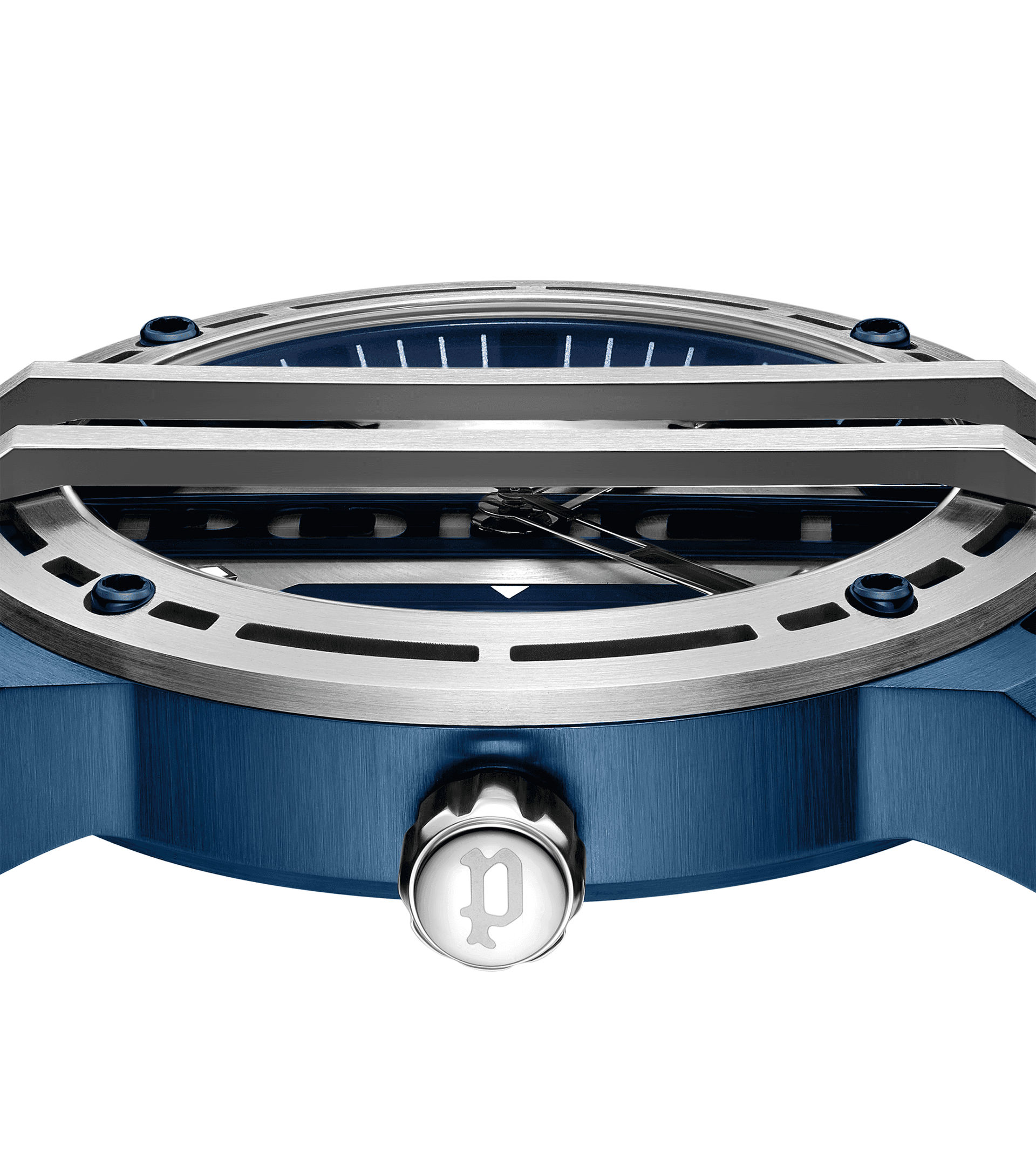 Police Fast Lane PEWGB0039841 Herrenuhr Blau • Lederarmband • Datumsanzeige, Bild 4