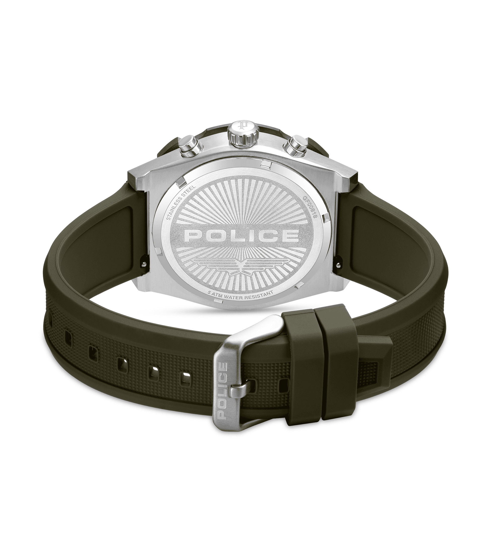 Police Modula 1.0 PEWGC00923X0 Herrenuhr Schwarz • Carbon-Lünette mit Wechselsystem • Multifunktionswerk, Bild 7