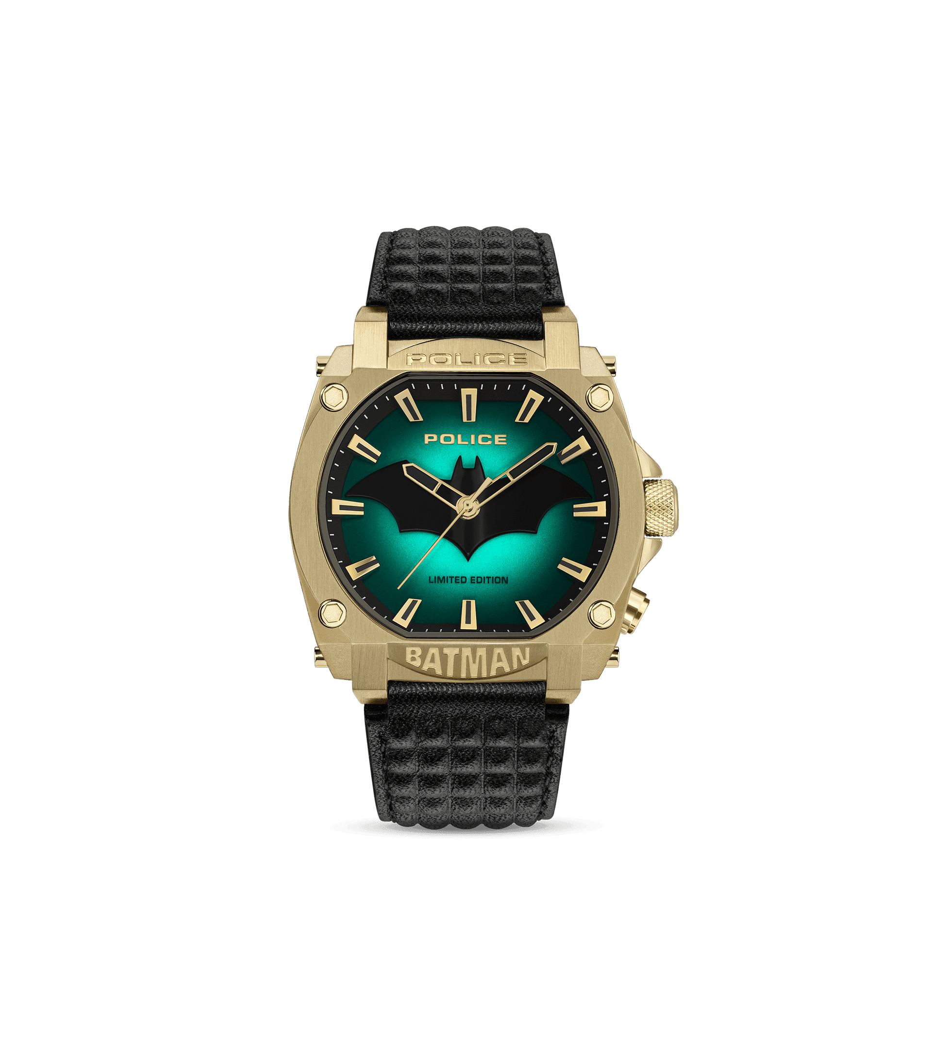 Police Forever Batman PEWGD0022602 Herrenuhr Schwarz/Gold • Limitierte Edition • Hintergrundbeleuchtung, Bild 4