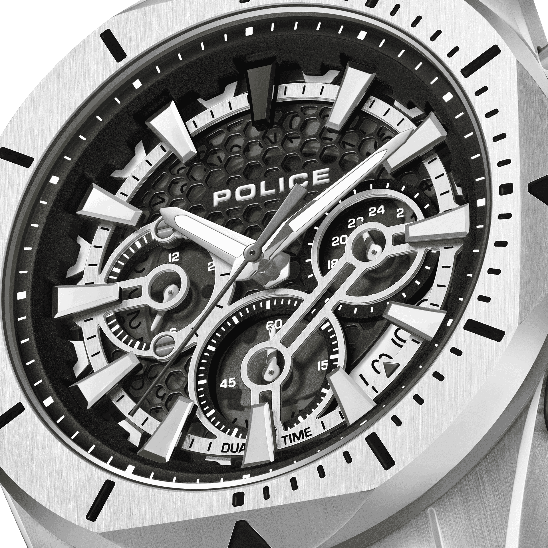 Police Electrical PEWGF0054501 Herrenuhr Braun • Multifunktion • Lederarmband, Bild 4