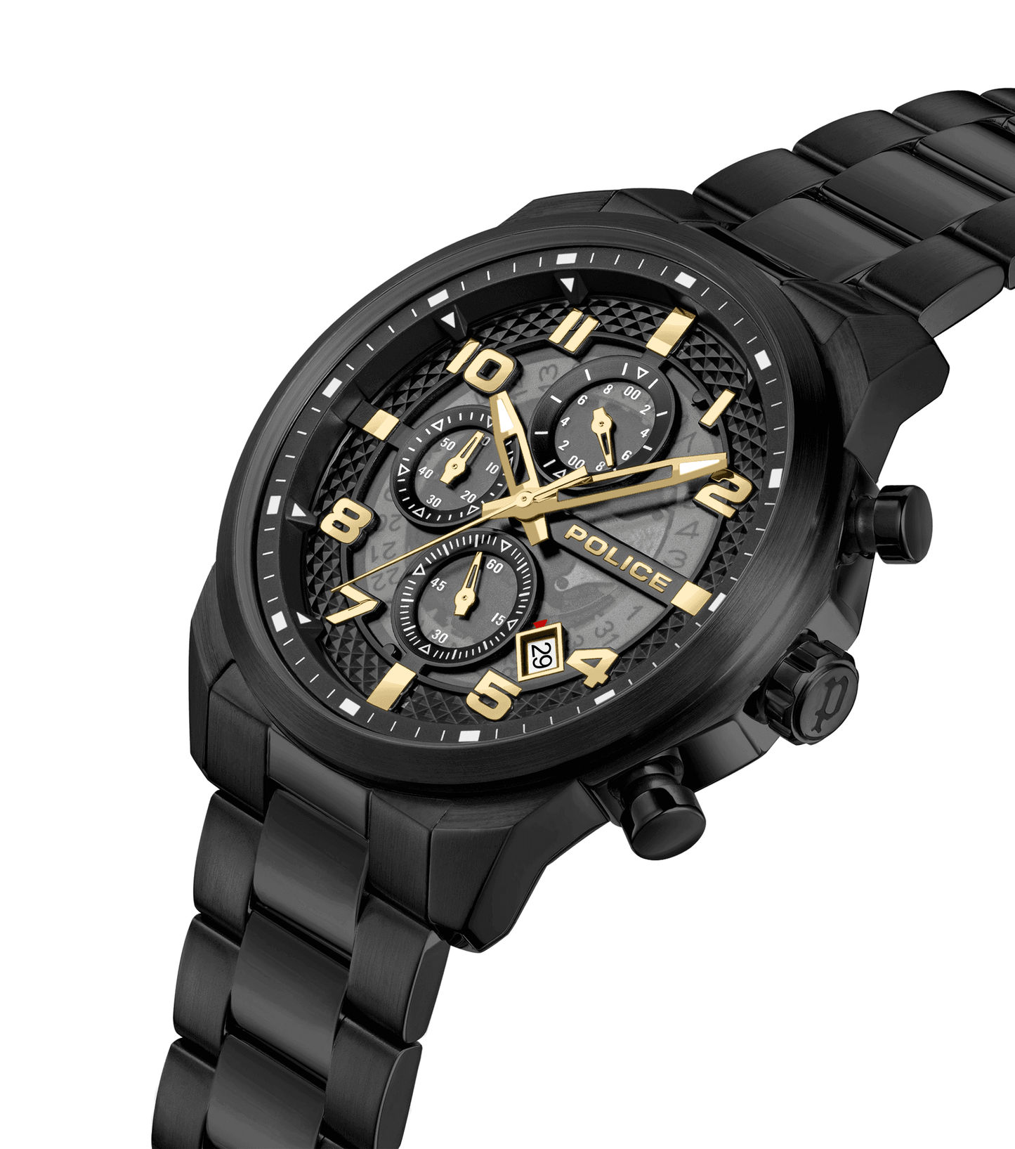 Police Soul PEWGK0053902 Herrenuhr Schwarz • Multifunction-Werk • 5 ATM Wasserdicht, Bild 2