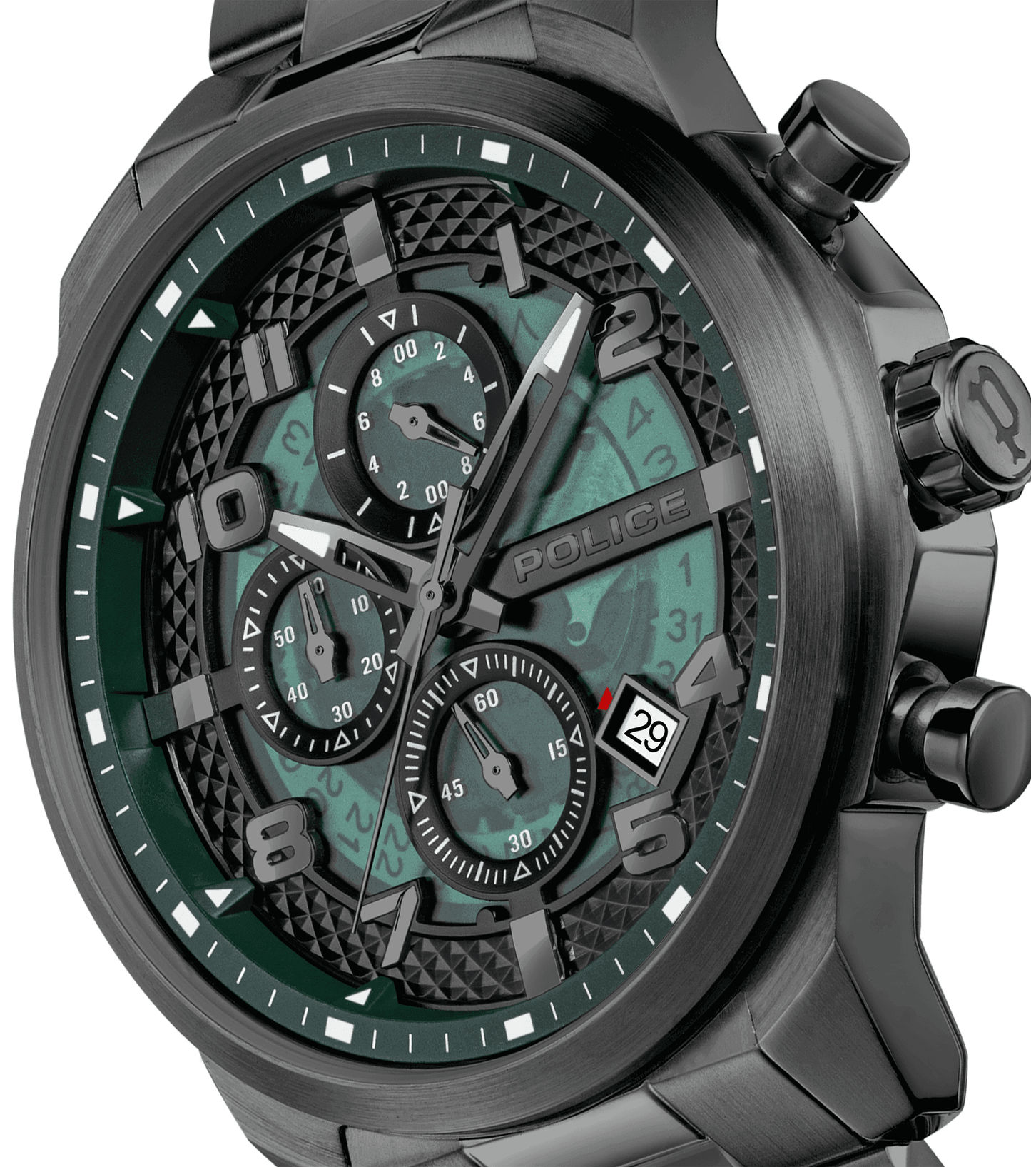 Police Soul PEWGK0053903 Herrenuhr Grau • Multifunktionswerk • 5 BAR Wasserdicht, Bild 4