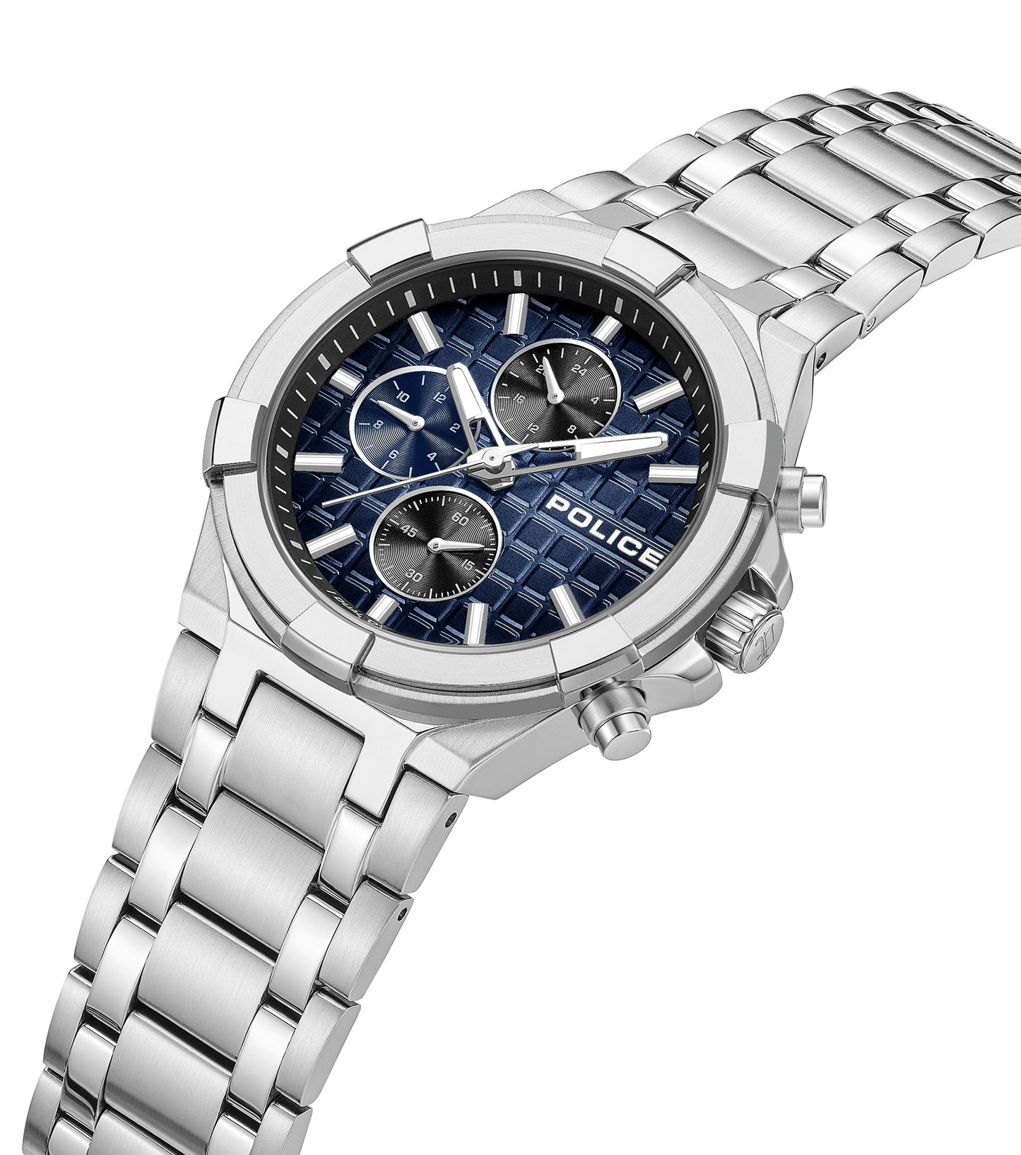 Police Guardian PEWGK0082004 Herrenuhr Silber • Chronograph • 5 ATM, Bild 2