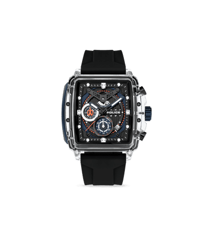 Police Clout PEWGO0052401-SET Herrenuhr Transparent • Quarz-Chronograph • 4-Armband-Set, Bild 3