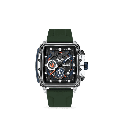 Police Clout PEWGO0052401-SET Herrenuhr Transparent • Quarz-Chronograph • 4-Armband-Set, Bild 5