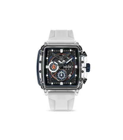 Police Clout PEWGO0052401-SET Herrenuhr Transparent • Quarz-Chronograph • 4-Armband-Set, Bild 6