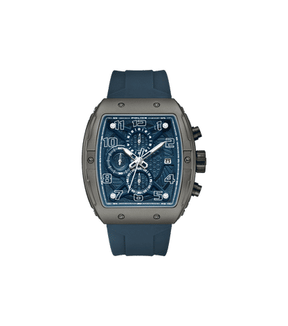 Police Coswig PEWGO0063102 Herrenuhr Blau • Quarz-Chronograph • Leichtmetallgehäuse mit IP-Beschichtung