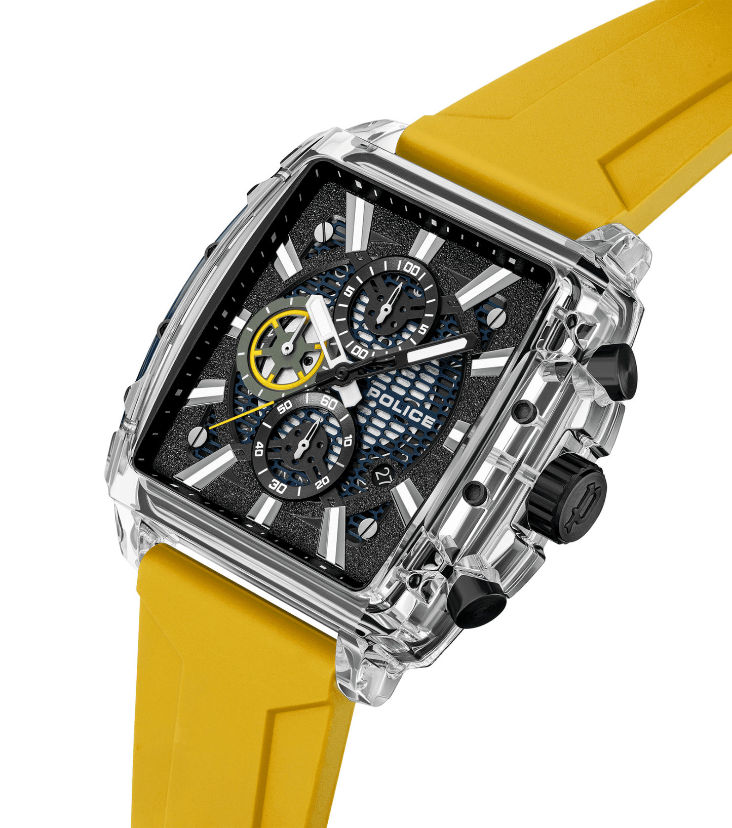 Police Clout Octet PEWGO00776X0 Herrenuhr Schwarz • Quarz-Chronograph • 8 austauschbare Armbänder, Bild 24