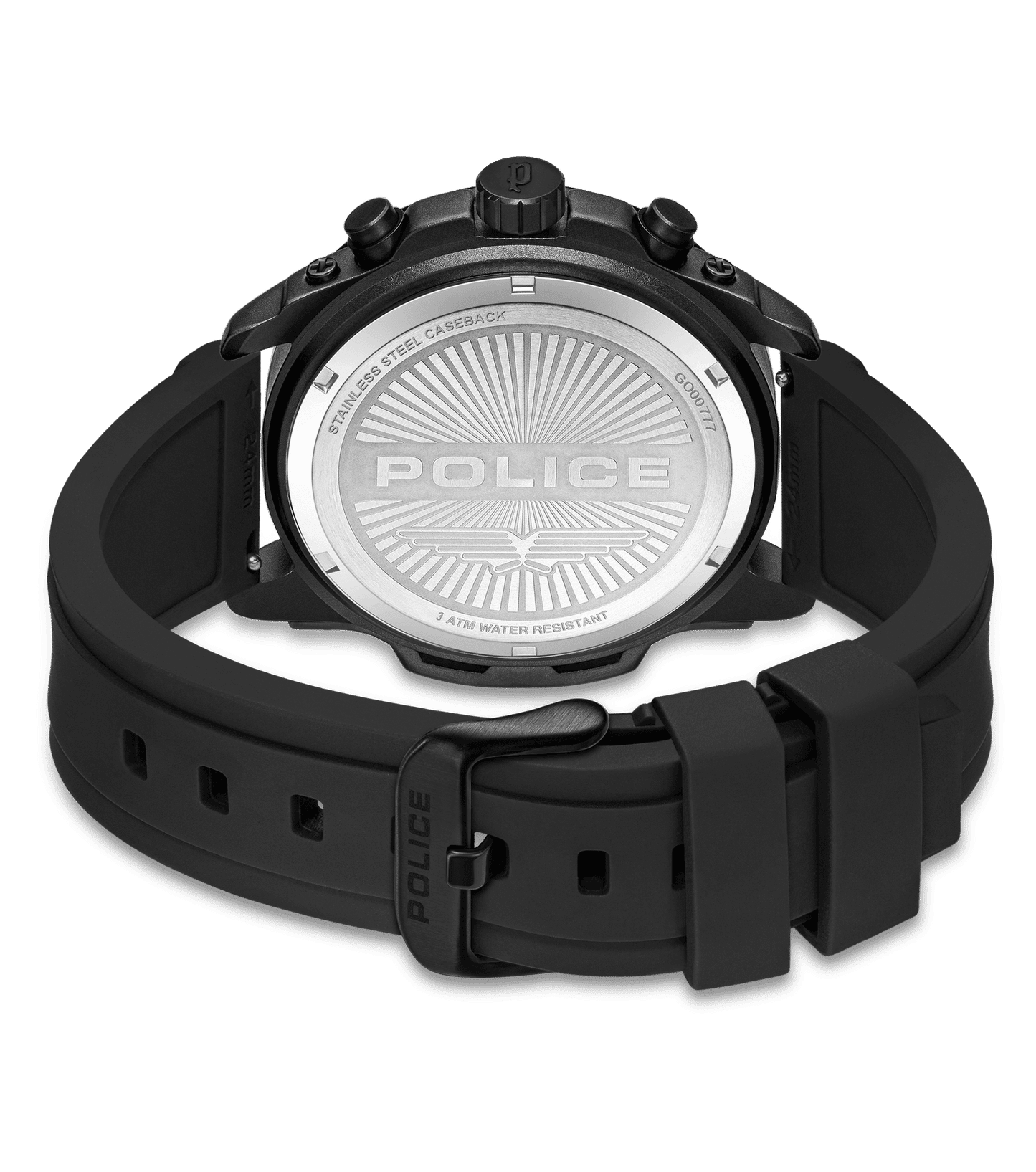 Police Clout Orb PEWGO00777X1 Herrenuhr Blau • Chronograph • Austauschbare Armbänder, Bild 6