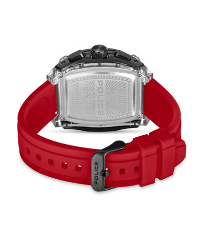 Police Clout Tank PEWGO00778X2 Herrenuhr Schwarz • Quarz-Chronograph • Set mit 4 Armbändern, Bild 10