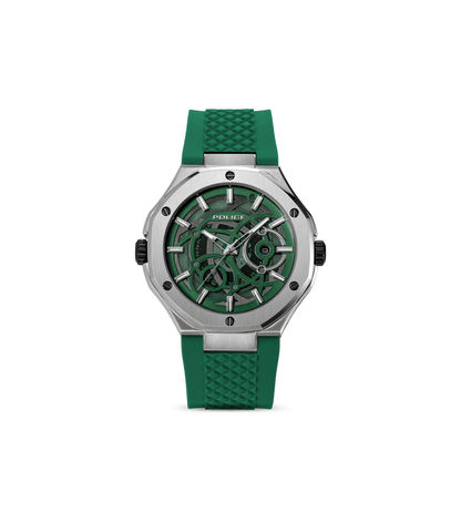 Police DUAL PEWGQ0081902 Herrenuhr Mehrfarbig • Zwei Zifferblätter • Roségold-IP-Beschichtung