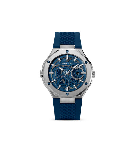 Police DUAL PEWGQ0081903 Herrenuhr Mehrfarbig • Zwei Zifferblätter • Multifunktion