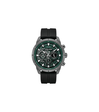 Police Neist PEWGQ0092703 Herrenuhr Schwarz • Dual-Time-Funktion • Ionenplattiertes Gehäuse