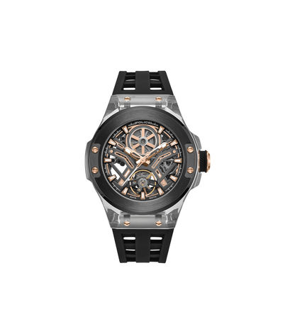 Police Cyclone PEWGR0082202 Herren • Automatikwerk • Transparentes Zifferblatt