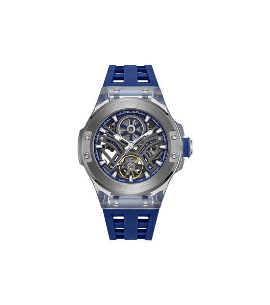 Police Cyclone PEWGR0082204 Herrenuhr Stahl • Automatikwerk • Sichtbares Uhrwerk
