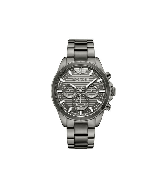 Police Malawi PEWJK2227808 Herrenuhr Anthrazit • Multifunction • Ionenplattiertes Gehäuse